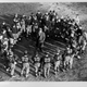 In his 39th year of coaching, Stagg stands in a circle of prospective players at the University Of Chicago. (Photo: Library Of Congress/Corbis/VCG/Getty Images)